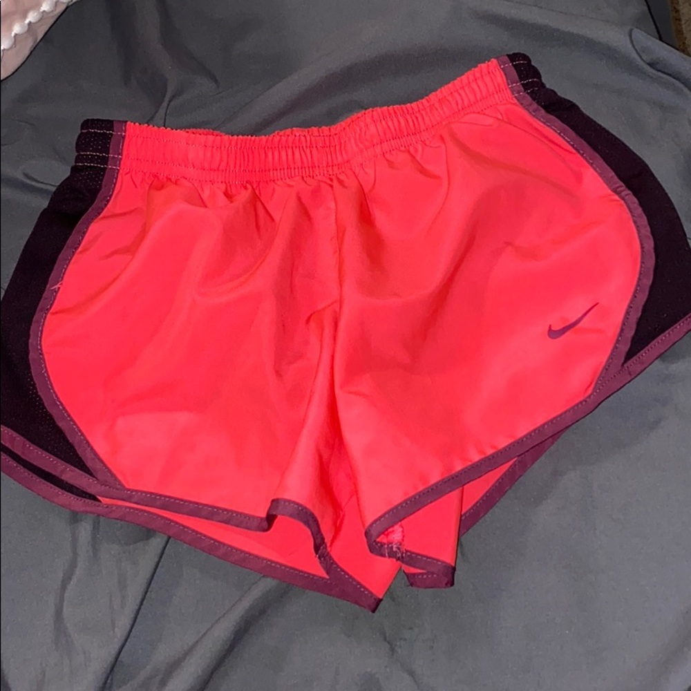 Girls Nike running shorts size small